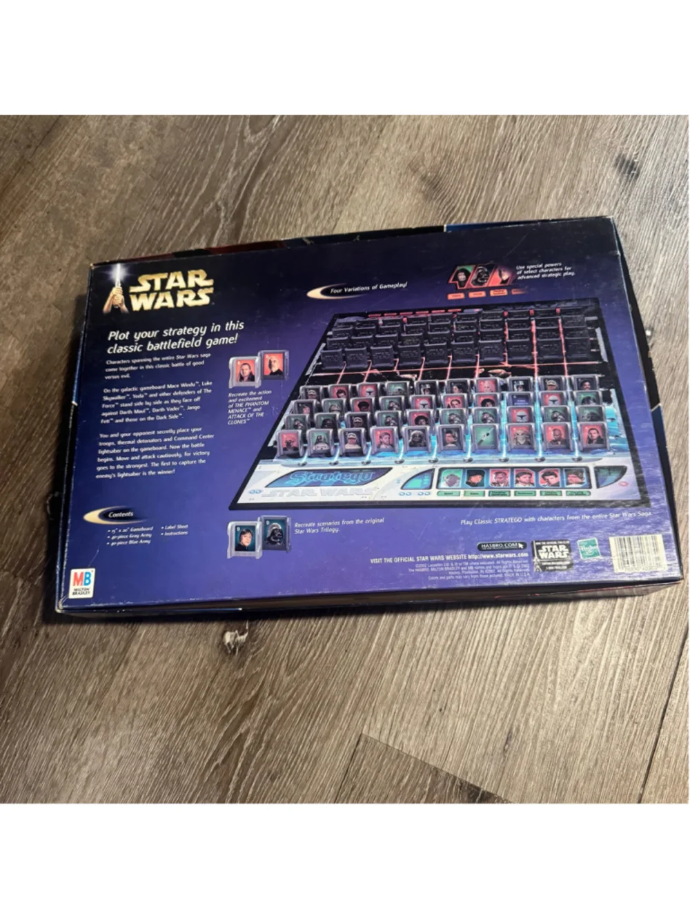 Milton Bradley Star Wars Stratego Board Game Complete Cib